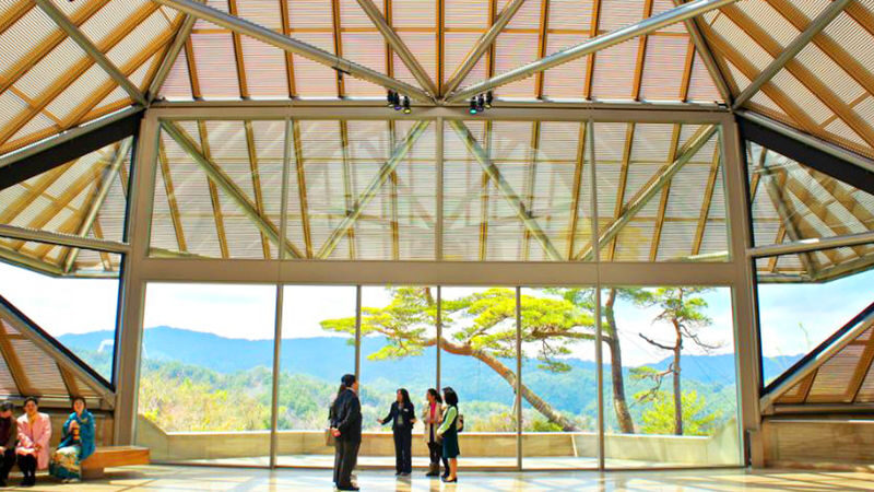 Miho Museum & Old Chikurin-in & Hiyoshi Taisha Shrine on Mount Hiei & Lake Biwa-Shirahige Shrine One-Day Tour (Osaka/Kyoto pick-up and drop-off available) - A mountain museum worth the journey