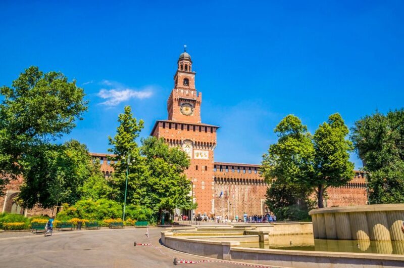 Milan: Sforza Castle Entry Ticket with Digital Audio Guide - Key Points