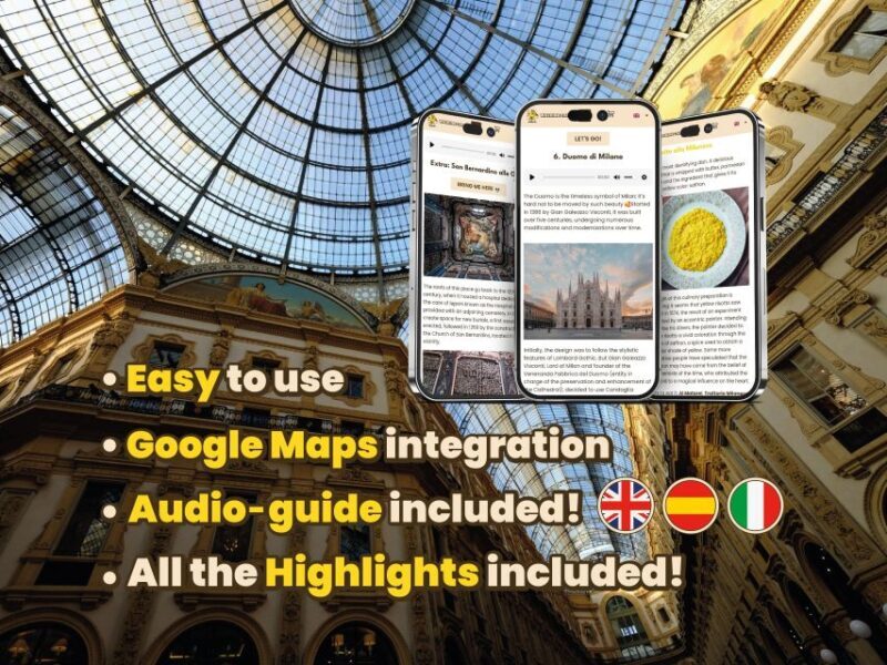 Milano: Digital Guide made by a Local for your walking tour! - Exploring Milan with a Digital Guide: What You Can Expect