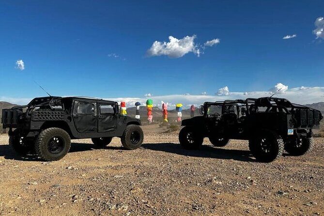 Military Hummer Tour 7 Magic Mountains and Pioneer Saloon - Key Points