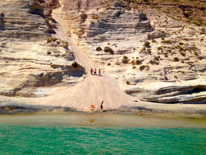 Milos: Full-Day Catamaran Cruise to Poliegos and Kleftiko - Key Points