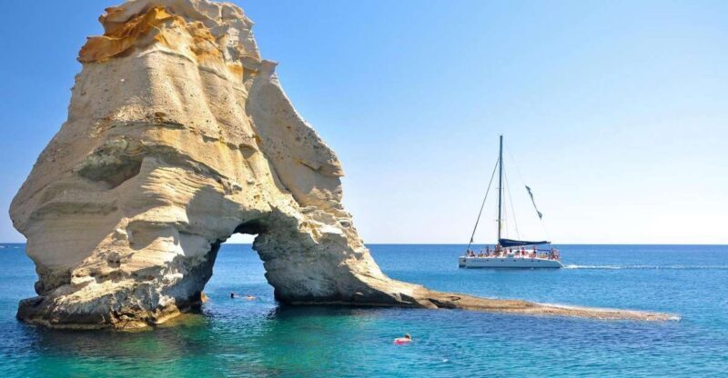Milos: Full-Day Catamaran Cruise to Poliegos and Kleftiko - FAQ