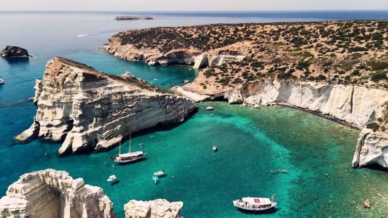 Milos: Full-Day Premium Catamaran Cruise Kleftiko & Polyegos - Discovering the Milos Full-Day Premium Catamaran Cruise: Kleftiko & Polyegos