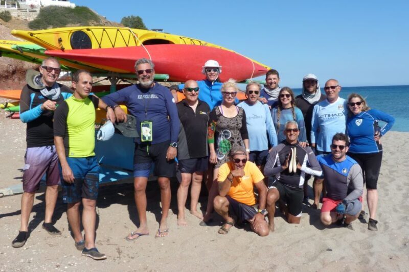 Milos: Guided Kayaking Trip with Snorkelling & Lunch - An Authentic Sea Adventure on Milos
