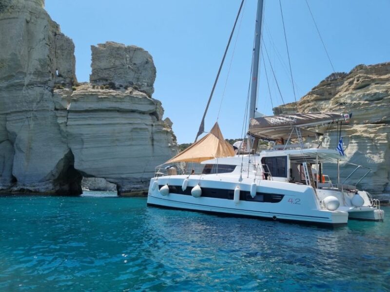 Milos: Kleftiko & Poliegos Catamaran Trip with Meal & Drinks - A Full Breakdown of the Experience