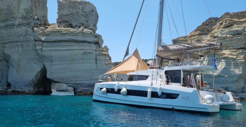 Milos: Kleftiko & Poliegos Catamaran Trip with Meal & Drinks - In-Depth Tour Breakdown