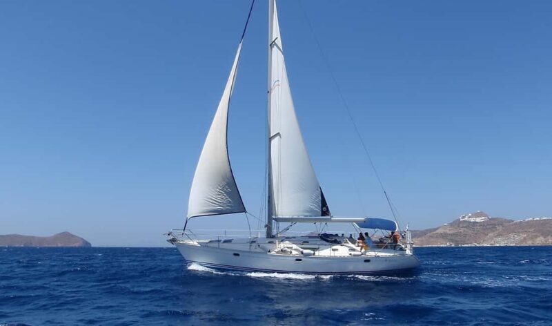 Milos: Kleftiko Semi Private Sailing Cruise with Lunch - The Sum Up