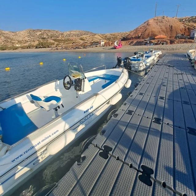 Milos: Rent a boat without License - Discovering Milos by Boat: An In-Depth Review