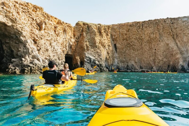 Milos: Tsigrado and Gerakas Beach Kayaking Tour - Key Points