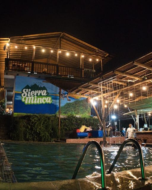 Minca, Marinka Waterfall & Hostel Sierra Minca - Lunch and Rest