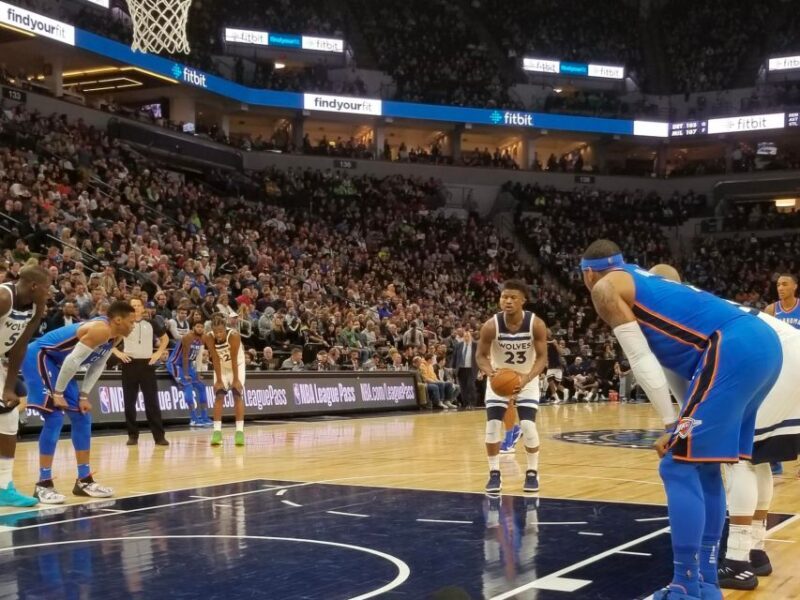 Minneapolis: Minnesota Timberwolves Basketball Game Ticket - In The Sum Up