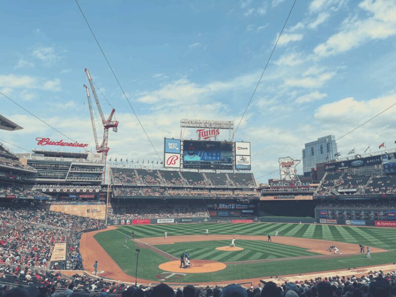 Minnesota Twins Baseball Game at Target Field - The Game Experience
