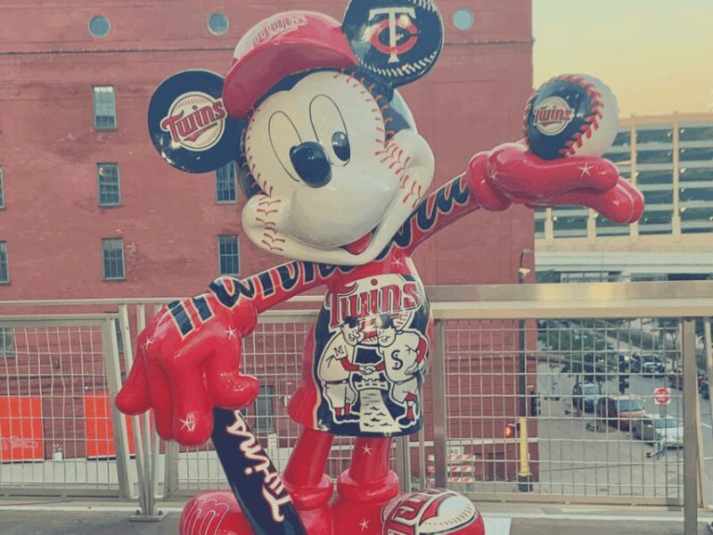 Minnesota Twins Baseball Game at Target Field - The View and Location