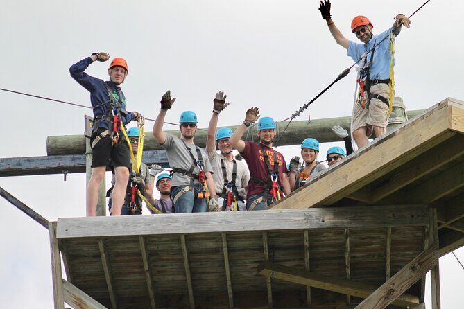 Minnesota's Ultimate High Ropes Course - Guides and Atmosphere: Supportive, Knowledgeable, and Friendly