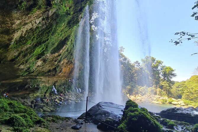 Misol Ha Blue Waterfalls and Palenque Archaeological Area - Key Points