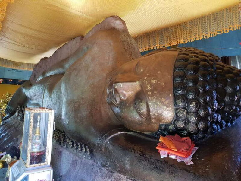 Mixture of temples and waterfall. - Key Points