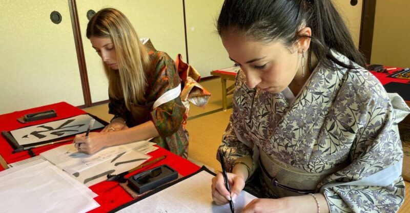 Miyajima: Cultural experience in Zen temple - Calligraphy Workshop