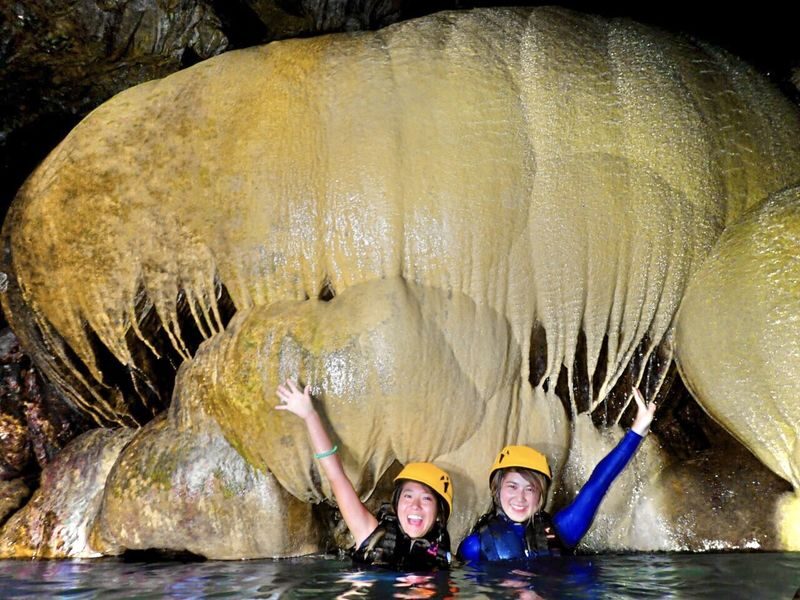 Miyako Island Complete Conquest Plan (SUP x Snorkeling x Caving x Canoe) Experience (Okinawa) - Canoeing to Boraga Beach’s limestone cave