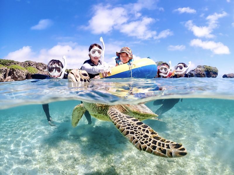 Miyako Island | Outstanding transparency! Snorkeling with sea turtles & Nemo - A short route to turtles, clownfish and coral