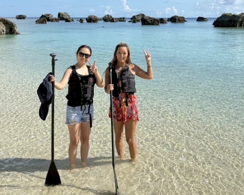 Miyakojima Half-Day Small Group SUP Experience - Miyakojima’s scenery from the water
