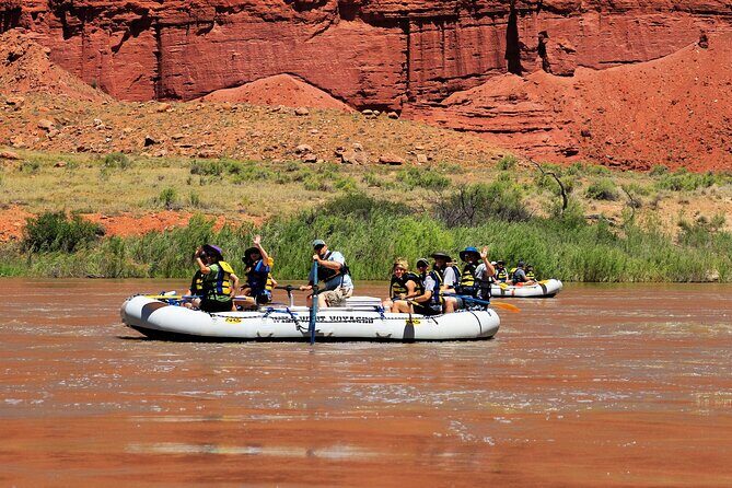Moab Full-Day Guided Private Charter Colorado River Rafting - Detailed Breakdown of the Itinerary