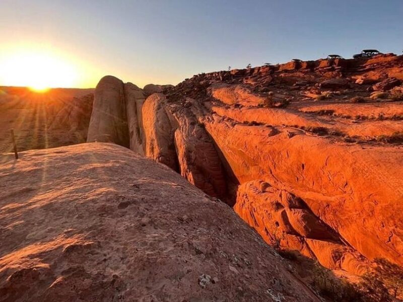 Moab: U-Drive UTV Sunset Guided Adventure on Hell's Revenge - The Vehicles and Safety Measures