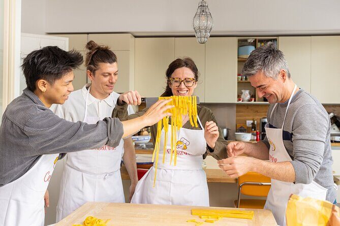Modena Walking Tour & Traditional Cooking Class with Wine - Key Points