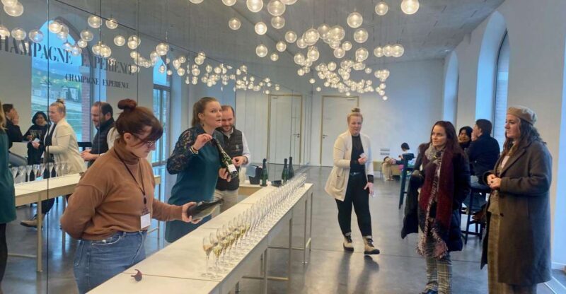 Moet et Chandon Pommery Pressoria Champagne Private trip - Key Points