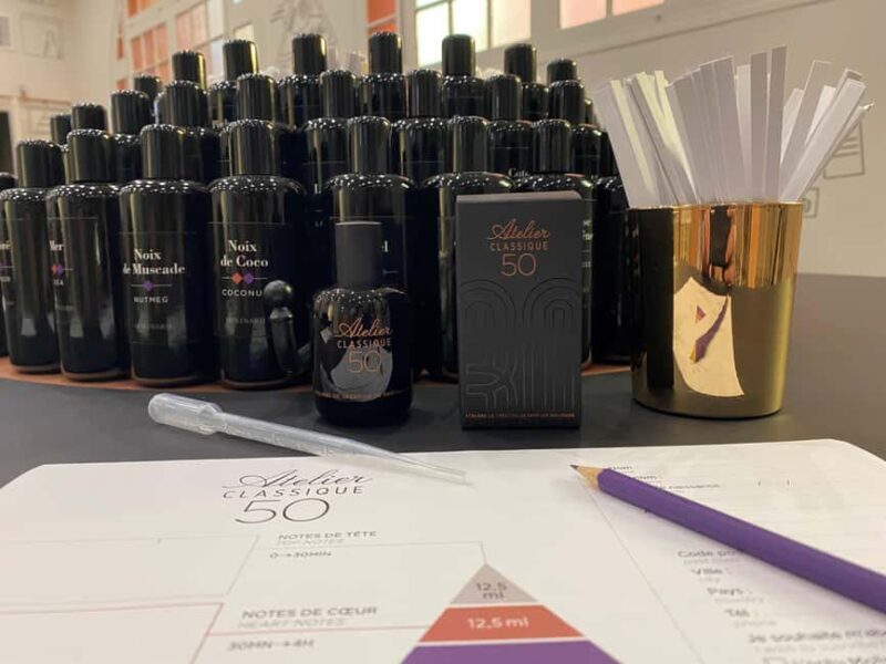 MOLINARD Parfums Nice: Classic Perfume Workshop 1 Hour - An Authentic Fragrance Experience in Nice