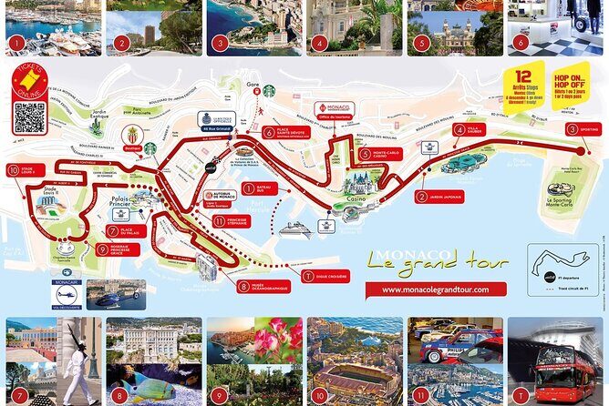 Monaco Hop on Hop Off Sightseeing Bus Tour - A Detailed Look at the Monaco Hop on Hop Off Bus Tour