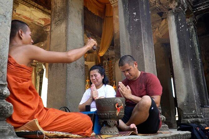 Monk Blessing Ceremony - Discovering the Spirit of Cambodia: The Monk Blessing Ceremony in Siem Reap