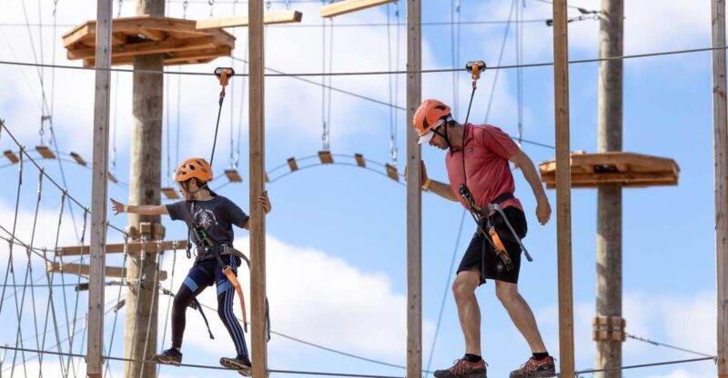 Mont-Catherine Aerial Adventure - Key Points