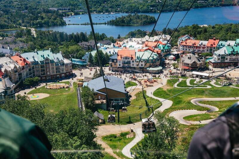 Mont Tremblant: Summit Zip-Lining Tour with 5 Zip Lines - Returning to the Village: Zipping Back Down