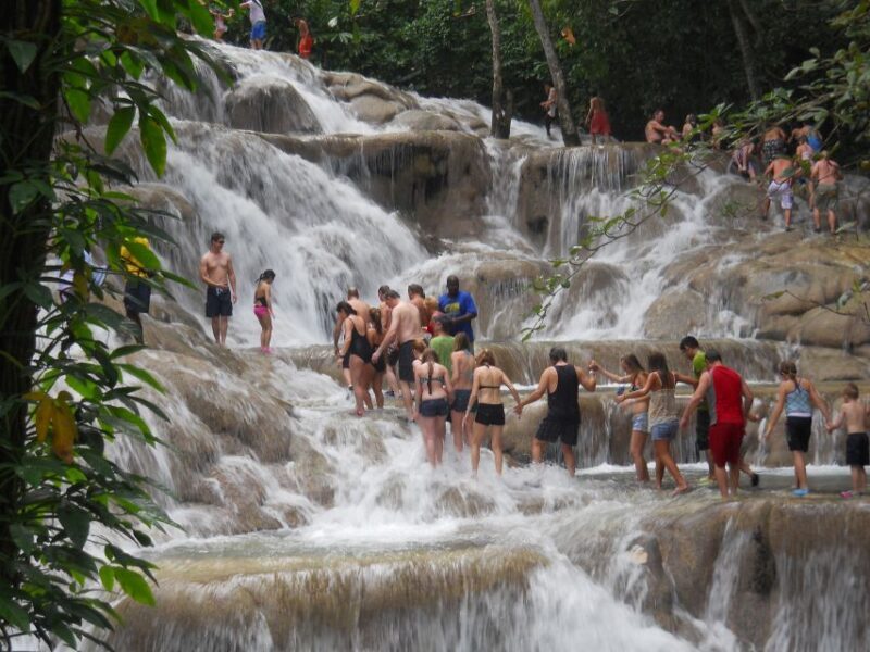 Montego Bay: Blue Hole, Dunns River, and Beach Club Trip - A Day of Adventure and Relaxation in Jamaica: Blue Hole, Dunn’s River, and Beach Club Tour
