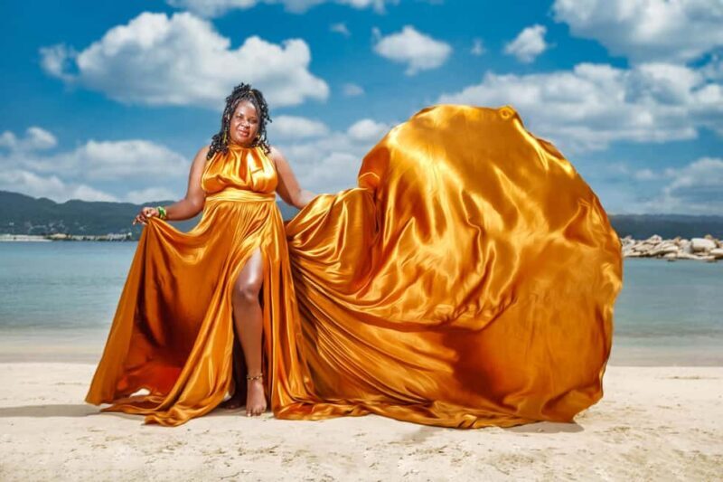 Montego Bay: Flying Dress Photoshoot in Montego Bay Jamaica - The Sum Up