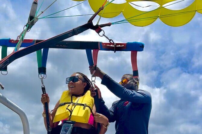 Montego Bay Jet Ski and Parsailing Private Combo Tour - Key Points