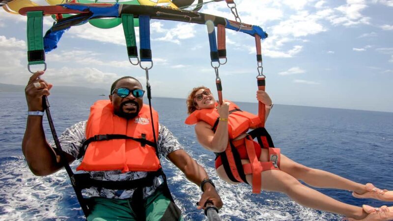 Montego Bay: Parasailing and Jet Ski Combo with Pickup - Key Points