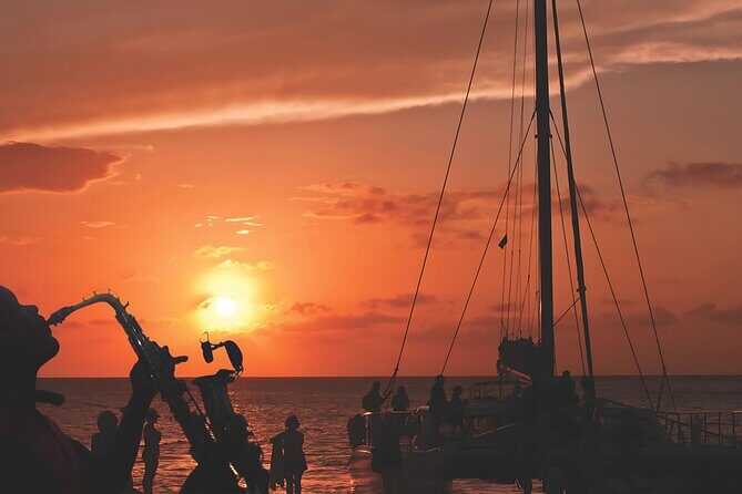 Montego Bay Sunset Catamaran Cruise with Open Bar & Music - Key Points