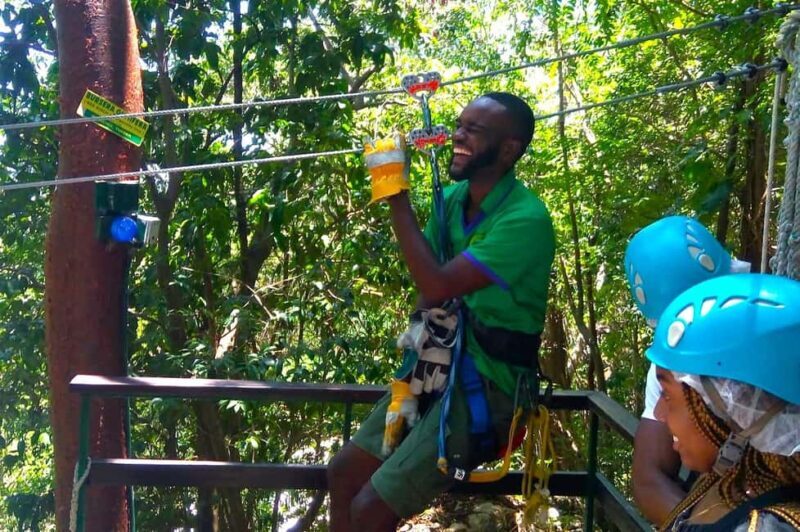 Montego Bay: Zip-Line Rainforest Tour with Pool & Gardens - The Sky Explorer: Soaring Above Ocho Rios