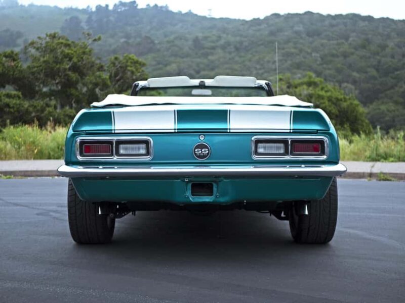 Monterey & Big Sur: 1968 Chevy Camaro SS Convertible Rental - Key Points