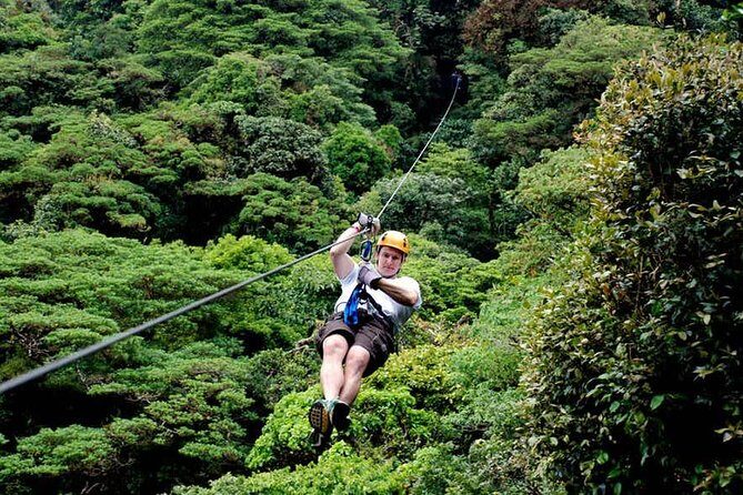 Monteverde Cloud Forest Ziplines Canopy Tour - Key Points