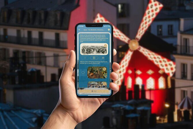 Montmartre Smartphone App Self-Guided GPS Walking Tour - Key Points