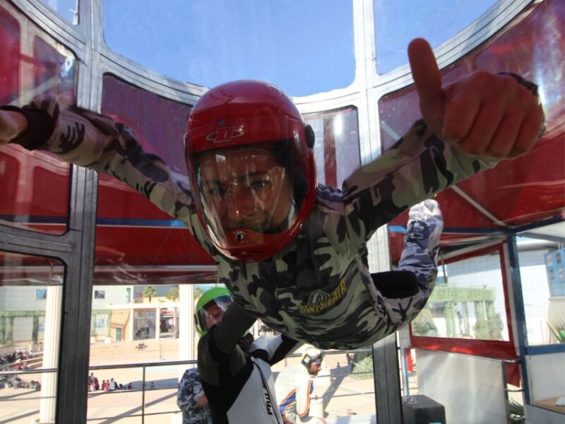 Montpellier: Free fall simulation for an Adult: 2 flights - Authentic Feedback from Visitors
