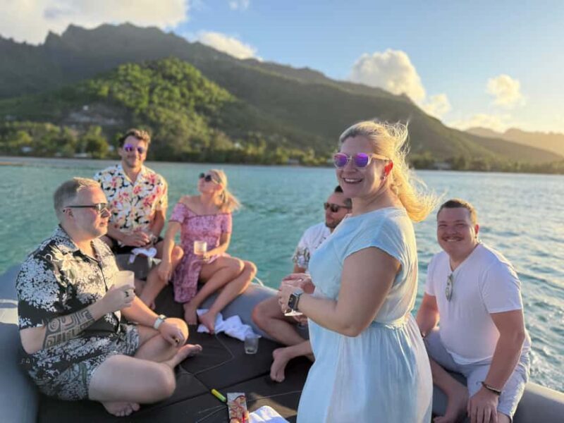 Moorea: Private Sunset Cruise with Champagne & Snorkeling - Frequently Asked Questions