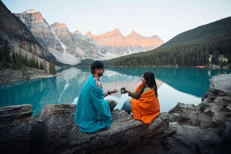 Moraine Lake Sunrise & Lake Louise Golden Hour Experience - The Free Exploration Time