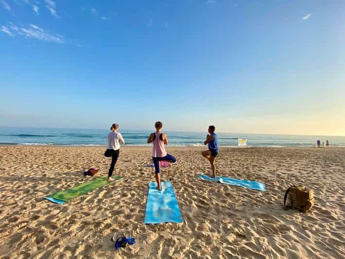 Morning Beach Yoga in Lagos by el Sol Lifestyle - Morning Beach Yoga in Lagos by el Sol Lifestyle