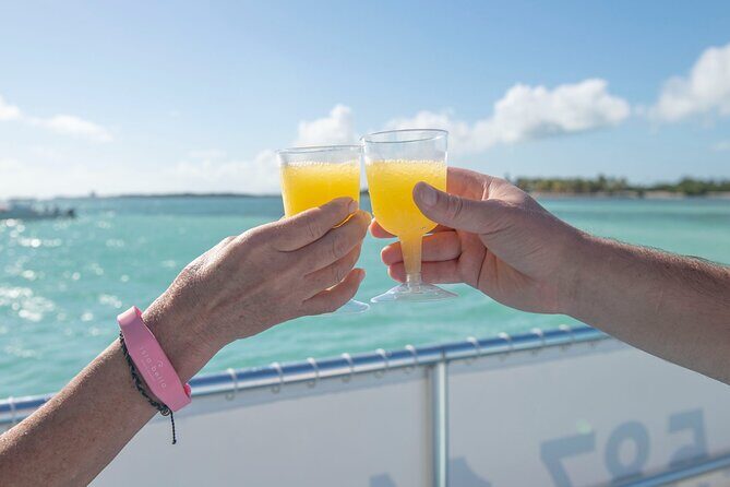 Morning Mimosa and Swim 2hr Luxury Cruise in Marathon FL - Key Points