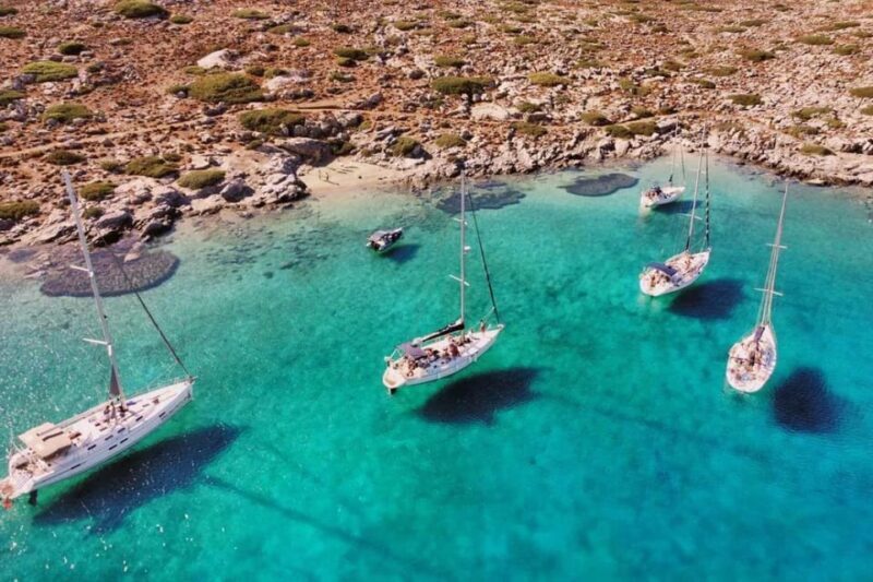 Morning/Sunset Cruises from Chania to Ag. Theodoroi Island - An Authentic Day on the Water in Crete