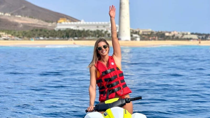 Morro Jable: Guided Jet Ski Safari (without license) - Detailed Breakdown of the Itinerary