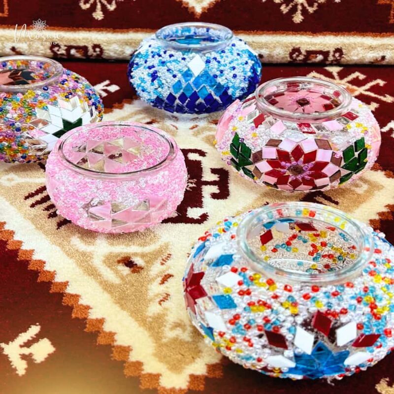 Mosaic CANDLE HOLDER Workshop in Minneapolis, MN - Key Points